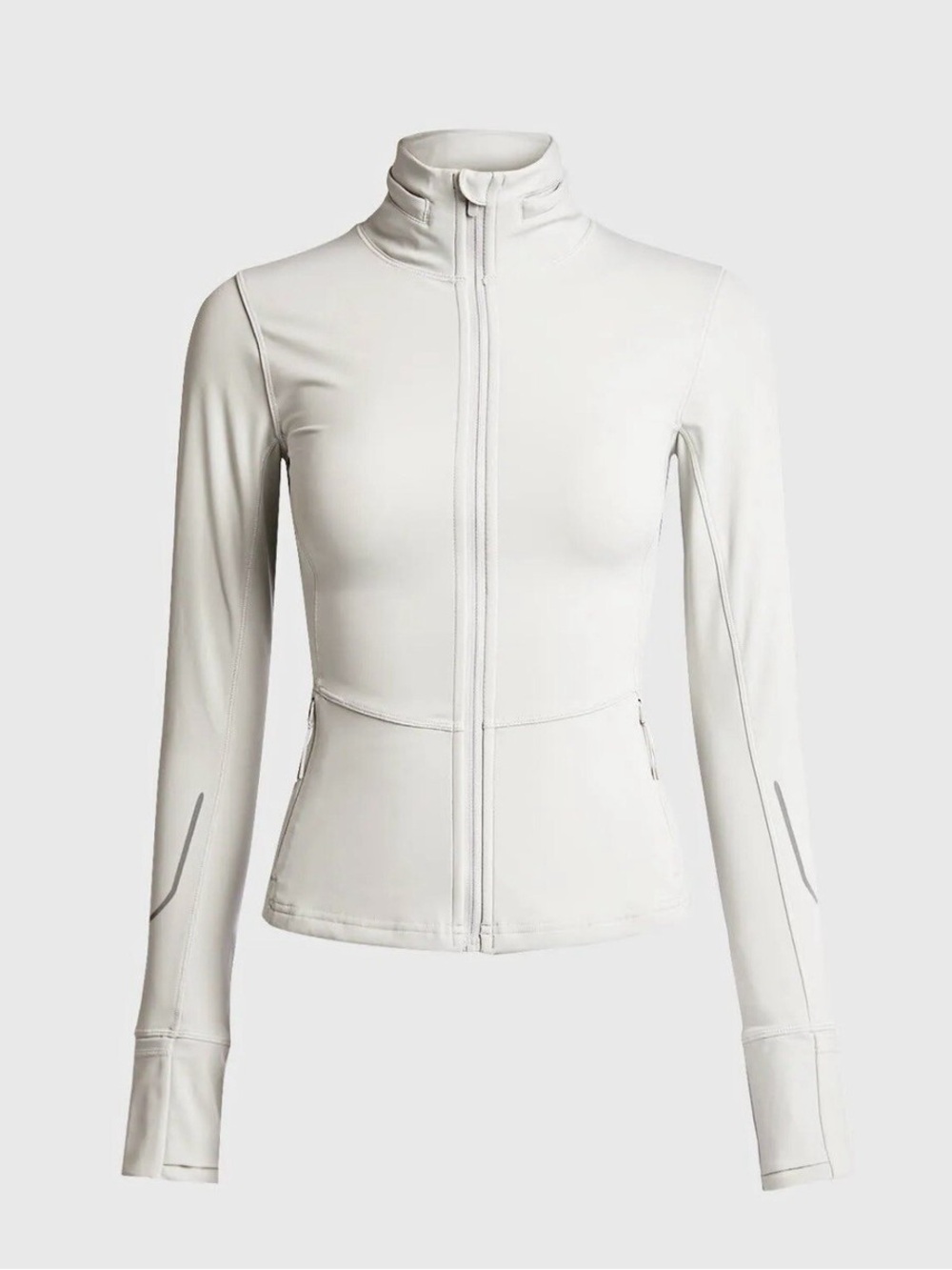 Lululemon Nulux Reflective Running Athletic Jacket Pre-Owned Vapor Plus Size 20 - Picture 2 of 7